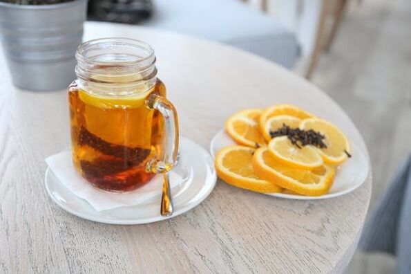 lemon tea pikeun diet favorit anjeun