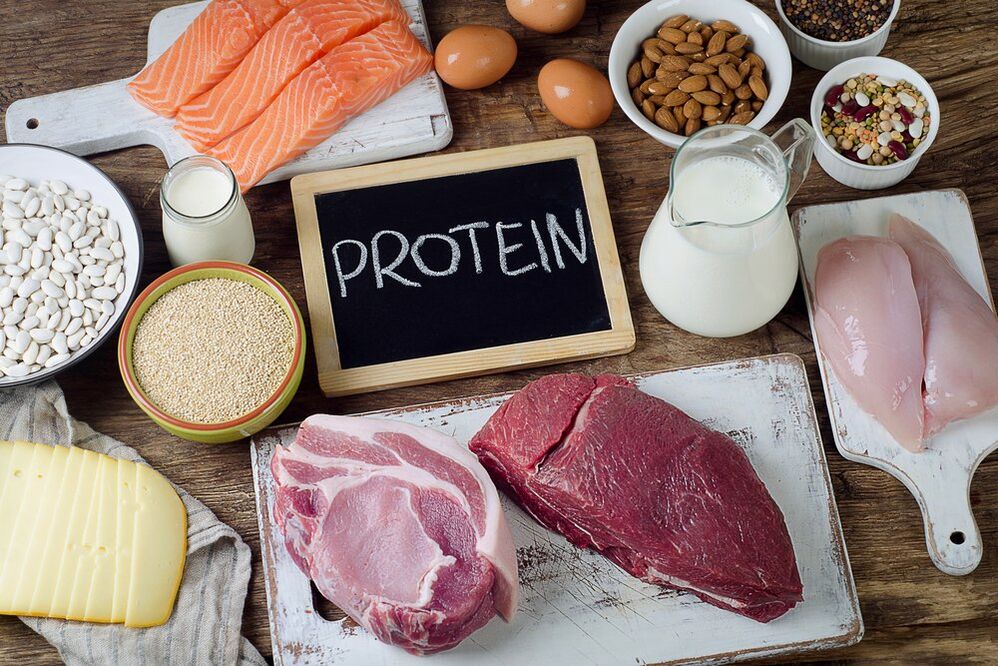 pangan protéin pikeun leungitna beurat